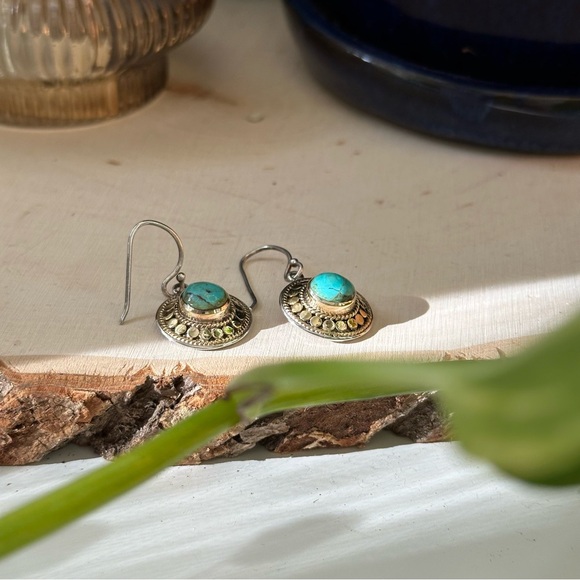 Anna Beck Turquoise Earrings - Picture 2 of 7